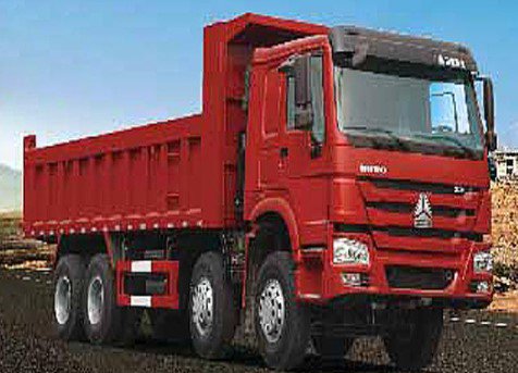 HOWO7-8×4自卸卡车