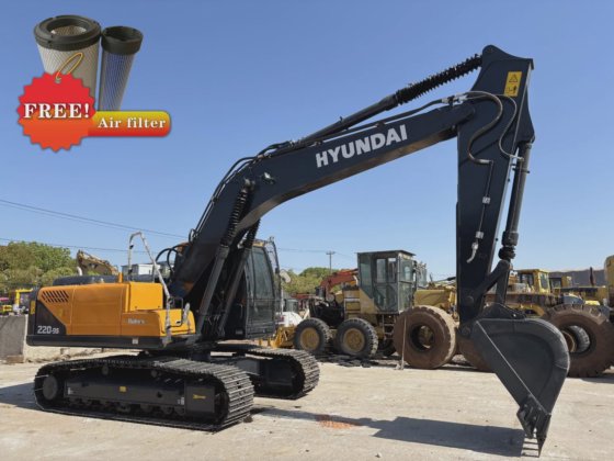 工作时间短、质量好的现代 220-9s 220lvs 215-9t 挖掘机