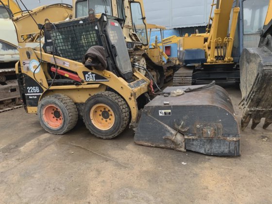二手 Cat 226b 滑移装载机 用于挖掘机作业的二手
