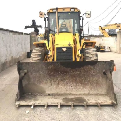 Fast Moving Jcb 4cx Backhoe