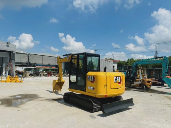中古オリジンキャタピラー掘削機 306e2 高品質建設機械 小型サイズ 使用済み掘削機
