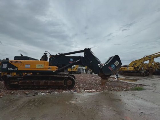 高质量工程机械 现代 520vs 履带式二手矿用挖掘机用于履带式液压挖掘机