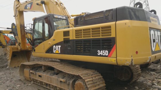日本原装二手卡特彼勒 Cat 345D 345dl 挖掘机，二手