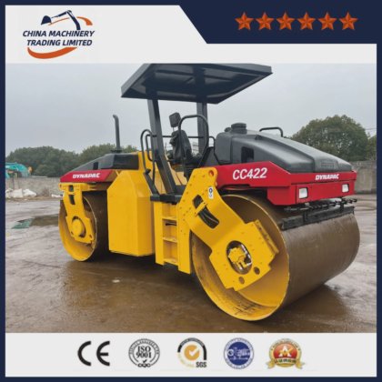 Dynapac Cc422 二手推车，工作小时数低 Dynapac Cc422