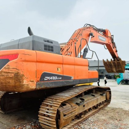 耐用斗山 Dx420 二手挖掘机 高效重型挖掘设备出售