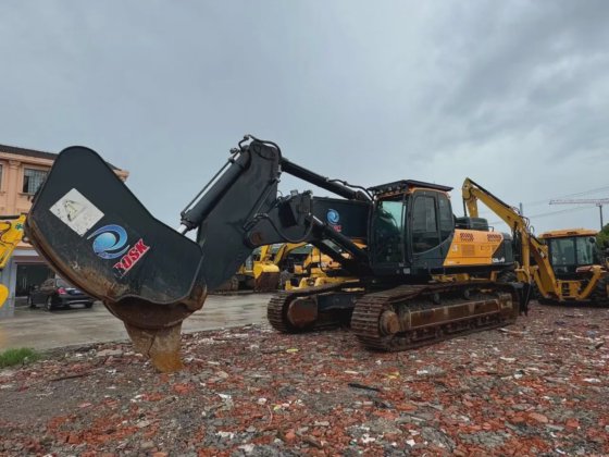 现代 520vs 二手大型挖掘机 重型采矿挖掘机设备 R520