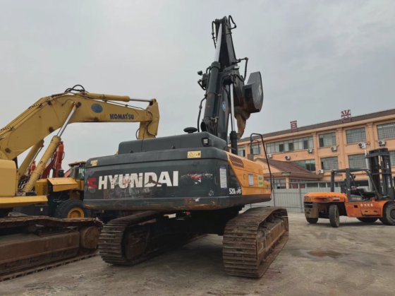 现代 520vs 二手大型挖掘机 重型采矿挖掘机设备 R520