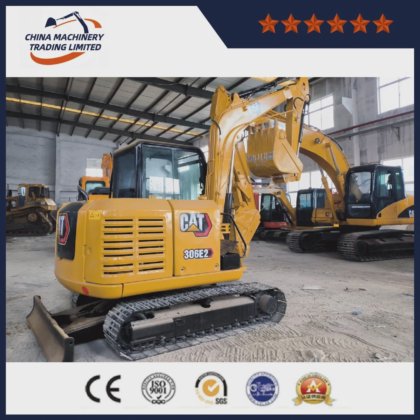 卡特彼勒 306e2 型迷你挖掘机，EPA 发动机 日本制造