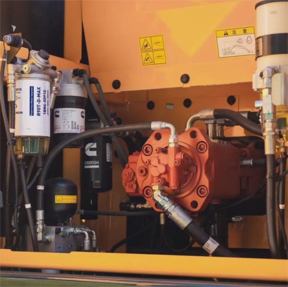 质量上乘的现代 20 吨履带式挖掘机 Hx210 中型挖掘机