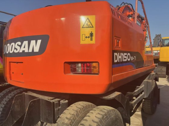 中古のドーサンDh150W-7掘削機 高品質の中古掘削機