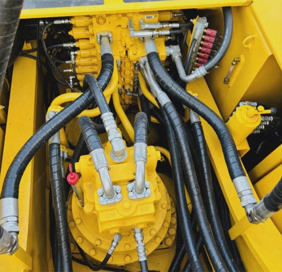 油圧クローラー中古掘削機 35t 中古 PC350 重機用キャタピラ掘削機