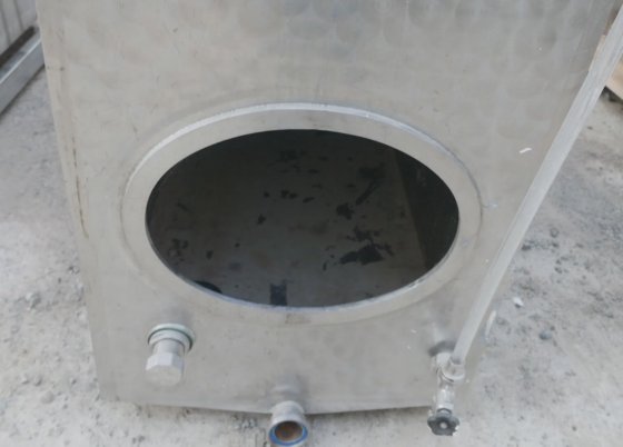 2 100 升储藏罐，外部大理石花纹，用于装酒、水、果汁和烈酒 18-0042EUBA 18-0042EUBA