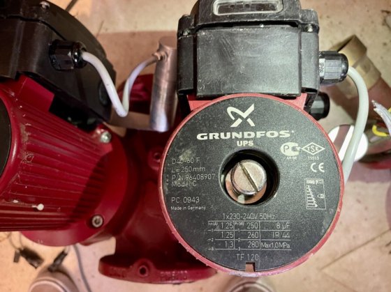 Grundfos UPSD 40-60 F Flanged Pump Heating Circulator 240v 96408907 ...