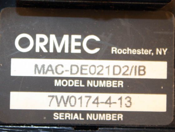 ORMEC MAC-DE021D2/IB AC Servo motor
