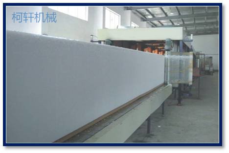 海绵水平连续发泡生产线