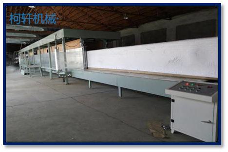 海绵水平连续发泡生产线