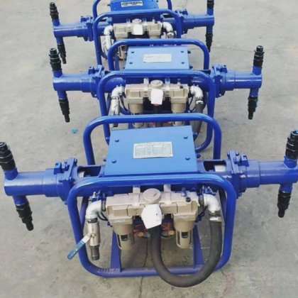 大流量液压气动高压双缸注浆泵