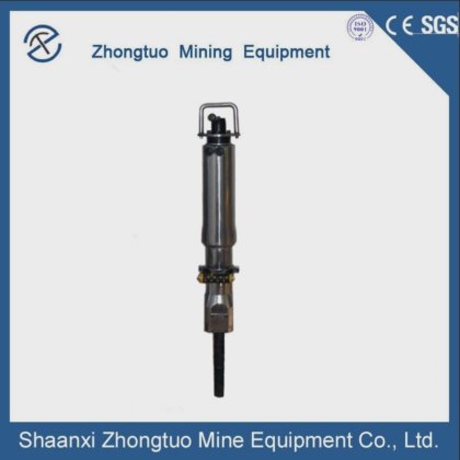 柴油机驱动采矿机液压劈石机，高压油同时定向裂解岩石