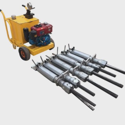 非爆発的な手持ち型の油圧石のディバイダー機械具体的な解体用具