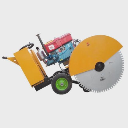 适用于水泥路面的移动式便携式道路切割机