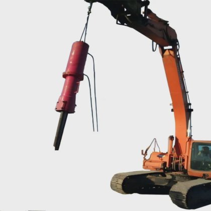 工厂供应挖掘机安装式岩石分裂机价格