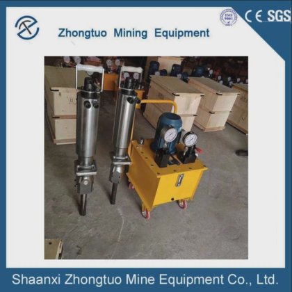 焊接活塞杆液压岩石劈裂机 焊接-1 液压岩石劈裂机 9000mm活塞 140-180MP