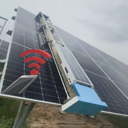 光伏电站清洁系统 固定式太阳能电池板清洁器