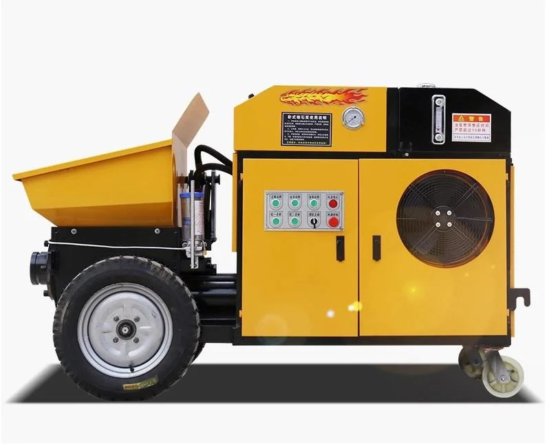 小型骨料细石混凝土泵机