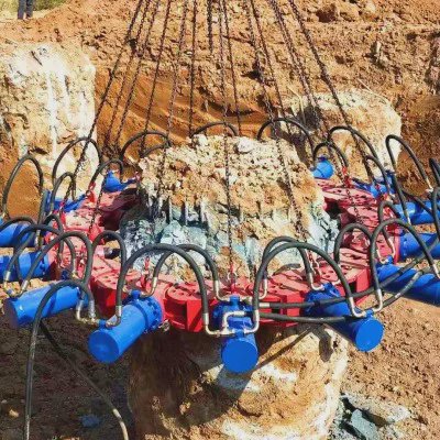 基礎杭カッター機械油圧ブレーカ杭ヘッドカッター