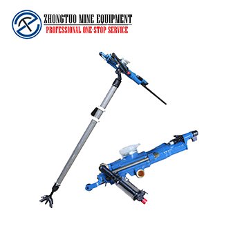 空気圧式エアレッグ削岩装置