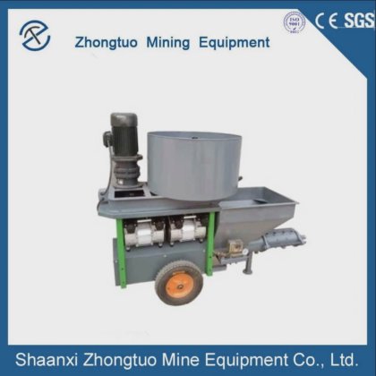 自动水泥砂浆喷涂机与高效砂浆喷涂机