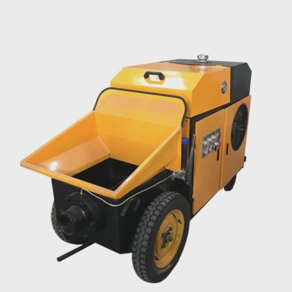 油圧式細石二次構造注湯機