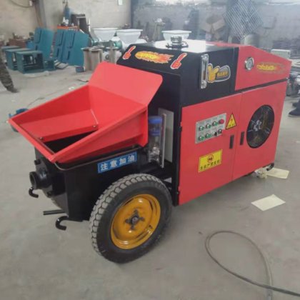 油圧式細石二次構造注湯機