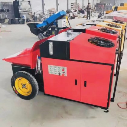 油圧式細石二次構造注湯機