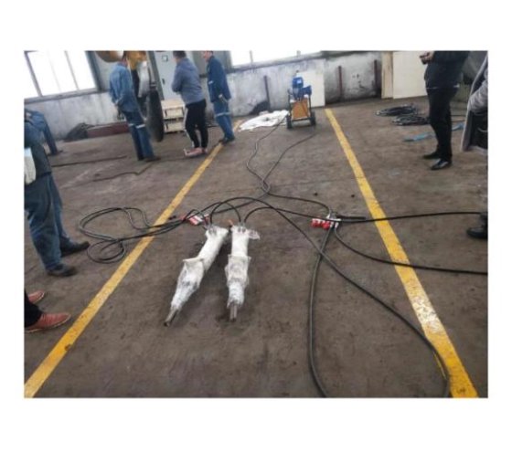 手持式液压岩石分裂机 柴油驱动液压岩石分裂机