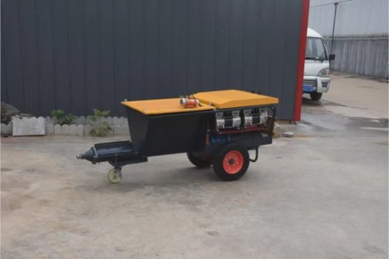 电动水泥喷涂墙抹灰砂浆喷涂机