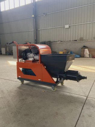 电动水泥喷涂墙抹灰砂浆喷涂机