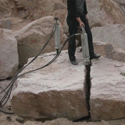 石头劈裂机 液压岩石劈裂机销售