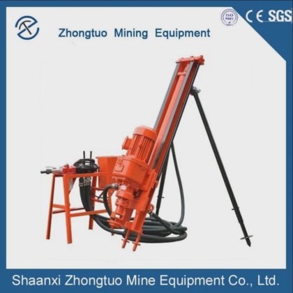 带钻杆的岩心钻机