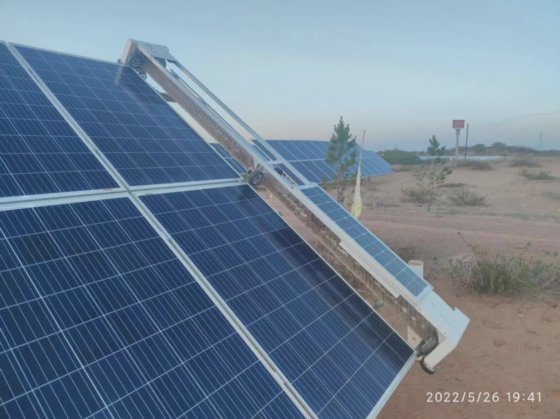 Solar Panel Cleaning Robot with