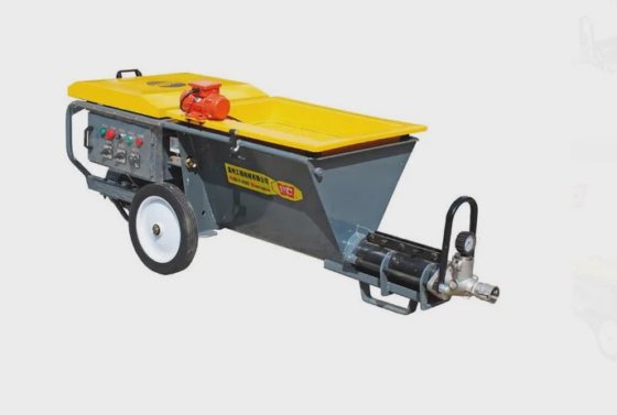 螺杆式砂浆喷涂机带空气压缩机