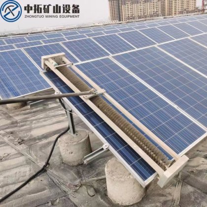 ソーラーパネル清掃ブラシ 手動太陽光発電清掃ロボット
