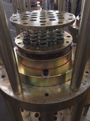 液压升降式应力钢绞线千斤顶张拉系统