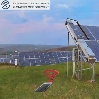 太陽光発電所アプリケーション ソーラーパネル洗浄システム