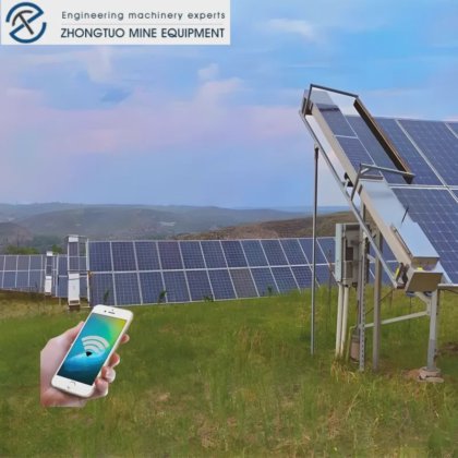 太陽光発電所アプリケーション ソーラーパネル洗浄システム