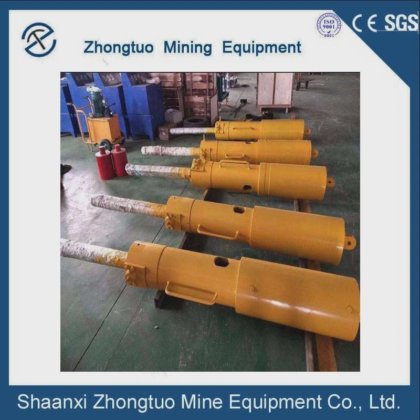 安装在专用支架上的岩石劈裂机：用于水平掘进 液压岩石劈裂机