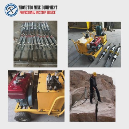 手持式ロックドリルによる破砕および部分再構築用途