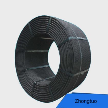 エンジニアリングシングルストランドステンレス鋼ワイヤポストテンションストランドケーブル