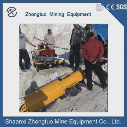 油圧ロックスプリッター用のマウントされたロックスプリッター分割ウェッジ