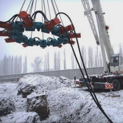 挖掘机备件 液压破桩机